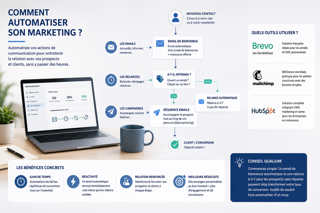 Comment automatiser son marketing et sa newsletter : gagnez du temps et fidélisez vos clients efficacement