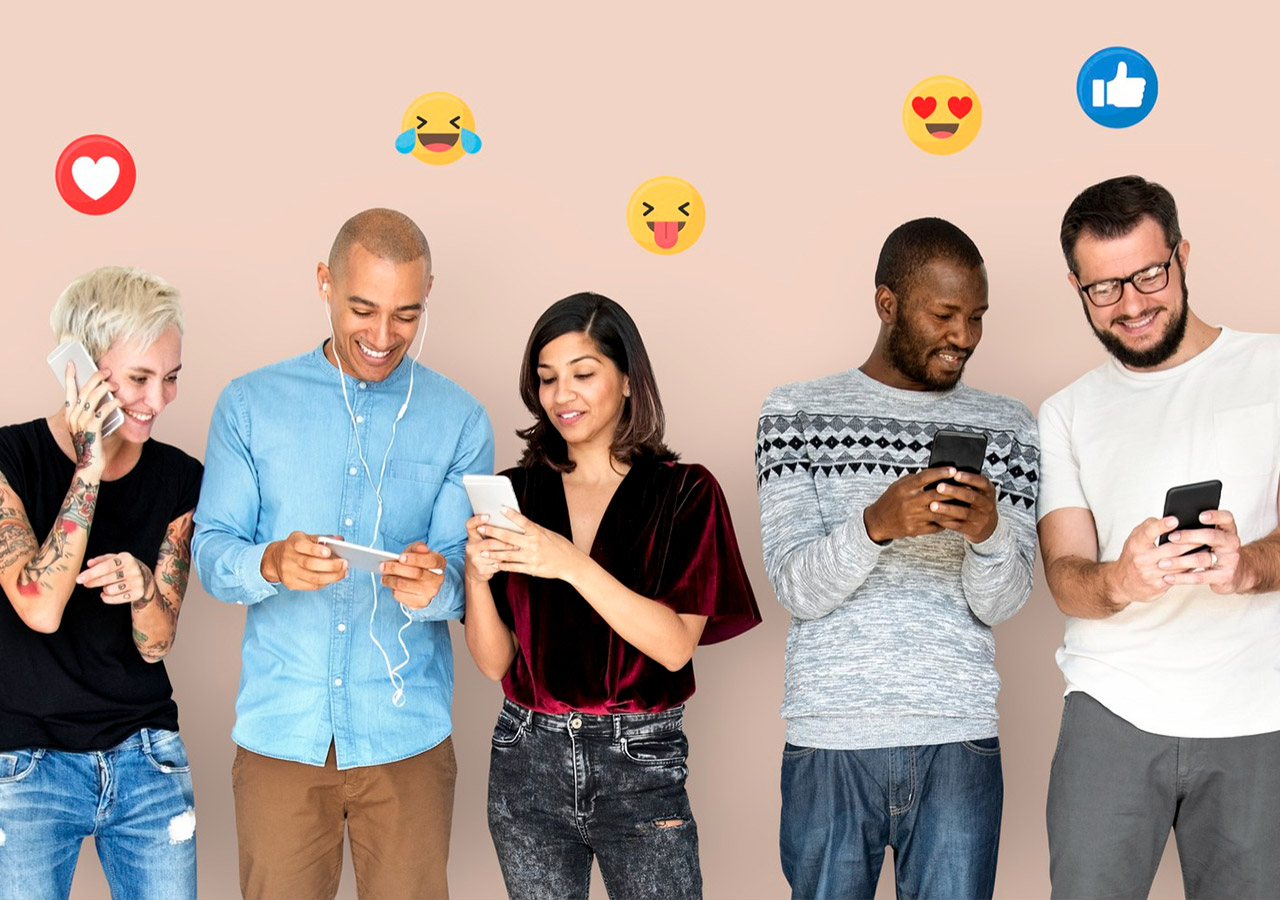 Réseaux Sociaux par l'agence web Qualium